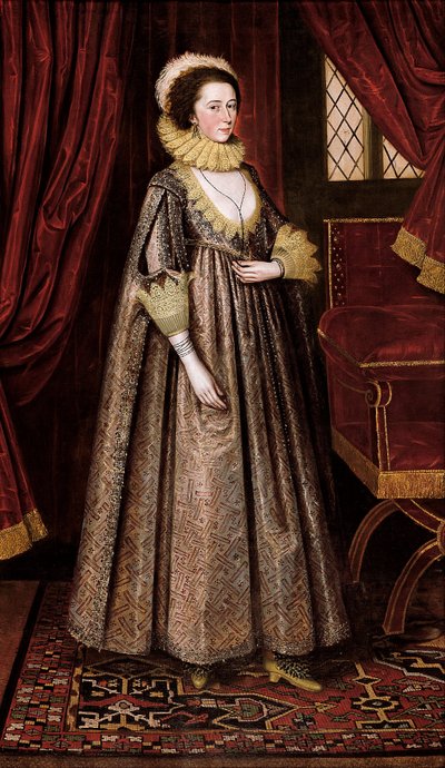 Magdalen Poultney, später Lady Aston von Marcus Garret Gheeraerts the Younger